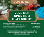 Sporting Clay Shoot flyer 2025